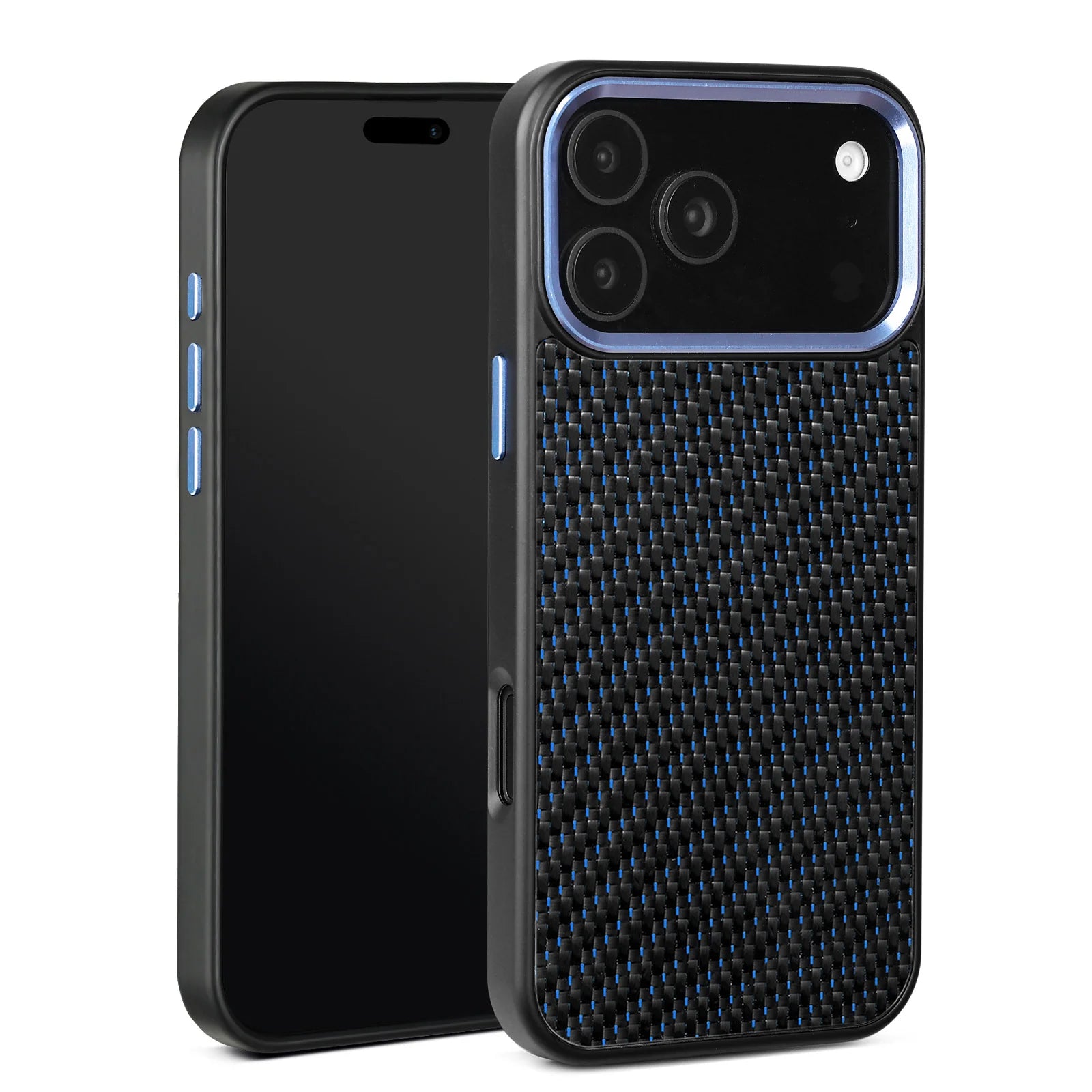Blue Carbon Phone Case