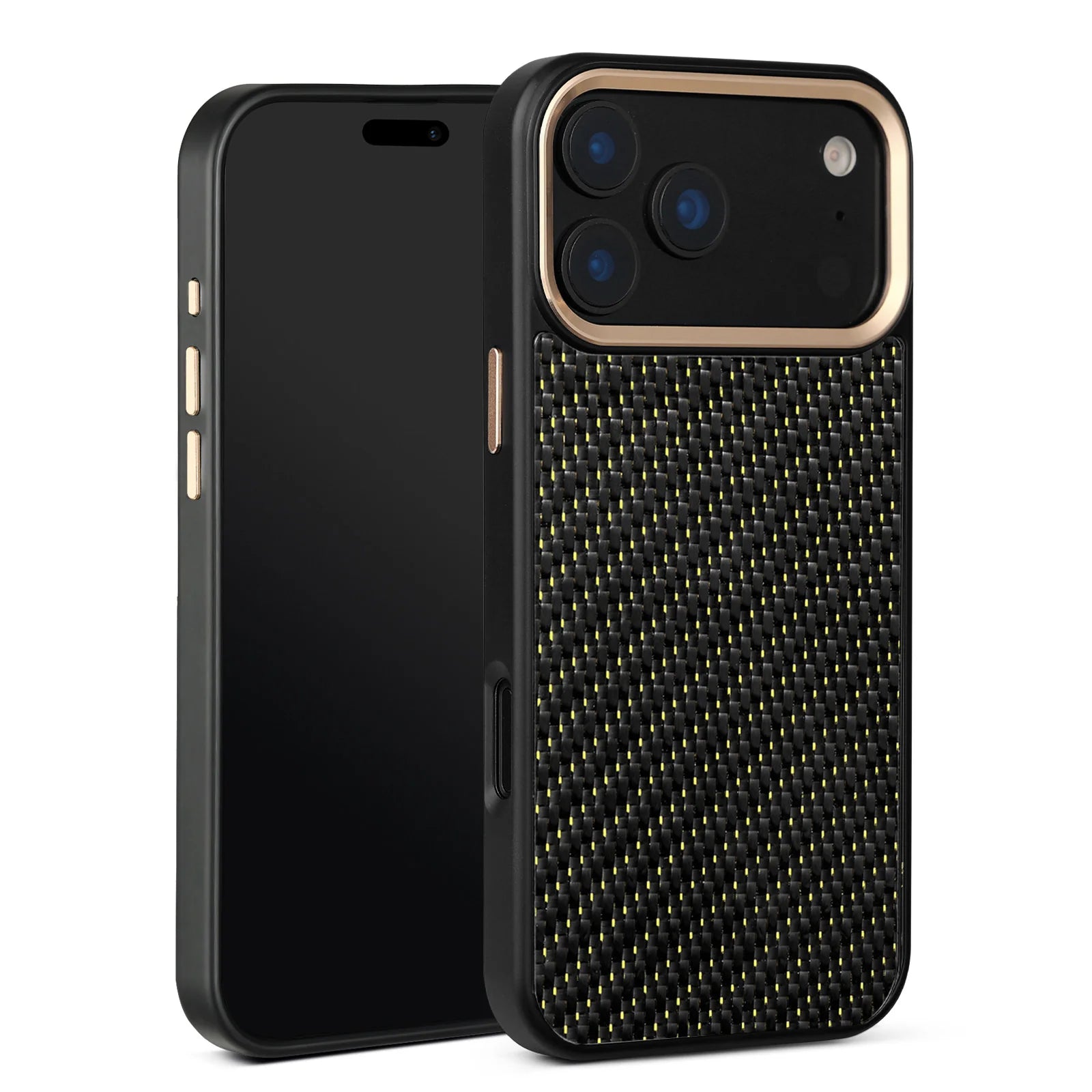 Gold Carbon Phone Case